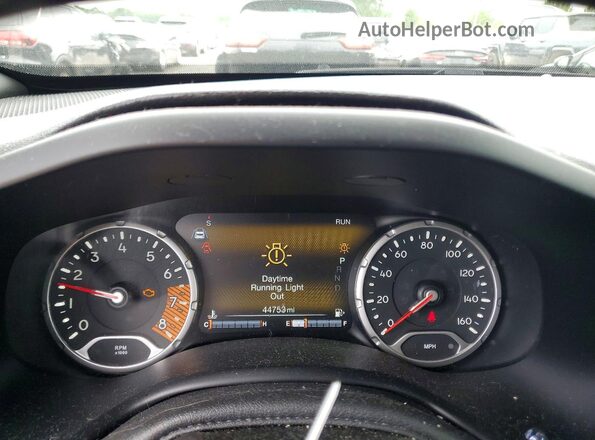ZACNJDB12NPN64182 2022 JEEP RENEGADE Black Вид щитка приладів