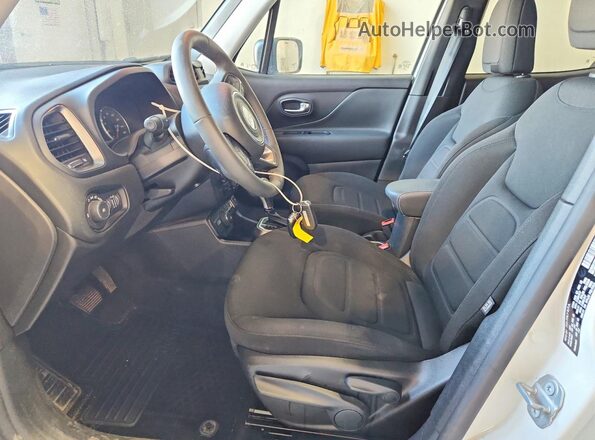 ZACNJDB12NPN69625 2022 JEEP RENEGADE White Вид салону спереду