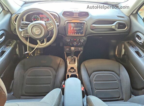 ZACNJDB12NPN69625 2022 JEEP RENEGADE White Вид панелі приладів