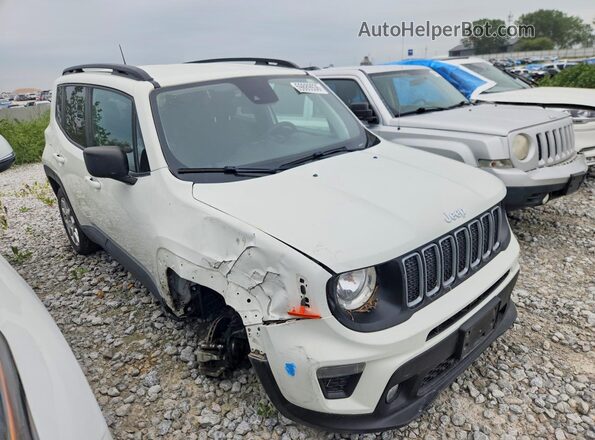 ZACNJDB12NPN69625 2022 JEEP RENEGADE White Передня права чверть