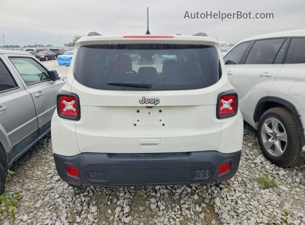 ZACNJDB12NPN69625 2022 JEEP RENEGADE White Вид ззаду