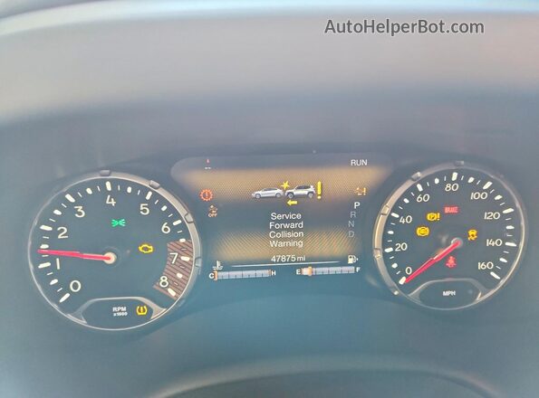 ZACNJDB12NPN69625 2022 JEEP RENEGADE White Вид щитка приладів
