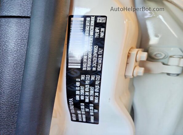 ZACNJDB12NPN69625 2022 JEEP RENEGADE White Панорамний вид салону 360°
