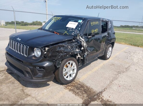 ZACNJDB12PPP28503 2023 JEEP RENEGADE Black Vista tres cuartos delantera izquierda
