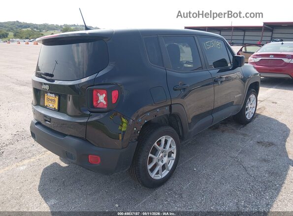 ZACNJDB12PPP28503 2023 JEEP RENEGADE Black Trasero derecho