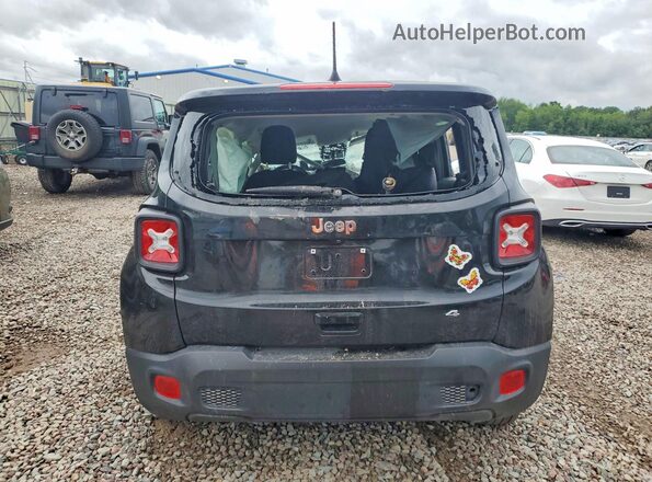 ZACNJDB12PPP69827 2023 JEEP RENEGADE Black უკანა ხედი