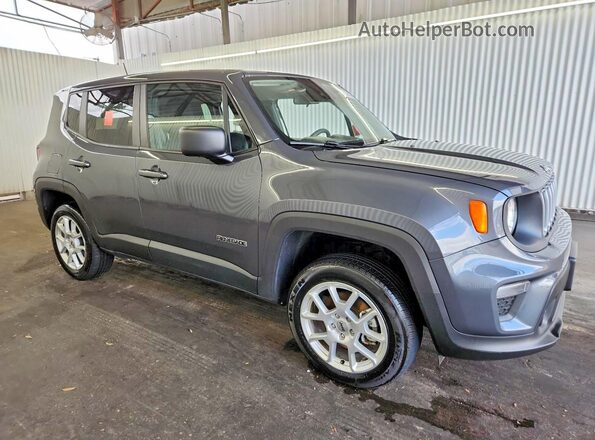 ZACNJDB15PPP71281 2023 JEEP RENEGADE Gray Delantero derecho