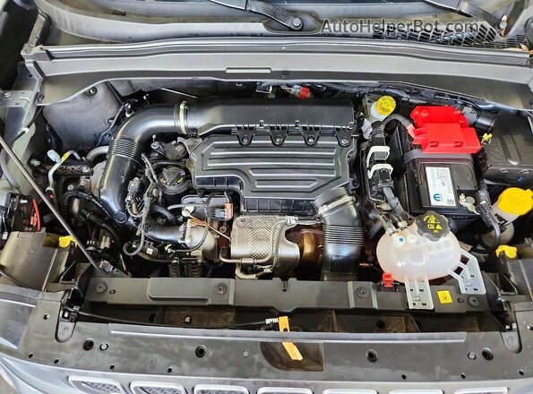 ZACNJDB15PPP71281 2023 JEEP RENEGADE Gray Vista del compartimento del motor