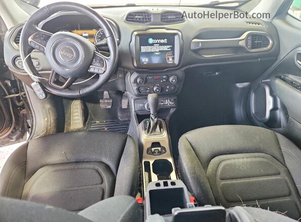 ZACNJDB17NPN44378 2022 JEEP RENEGADE Black Вид панелі приладів