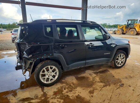 ZACNJDB17NPN44378 2022 JEEP RENEGADE Black Задня права чверть