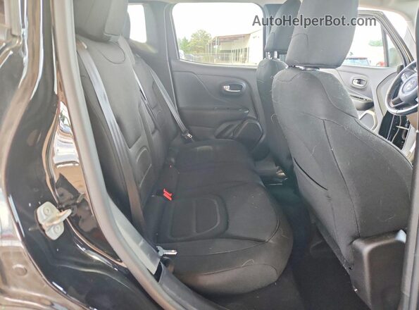 ZACNJDB17NPN44378 2022 JEEP RENEGADE Black Вид задніх сидінь