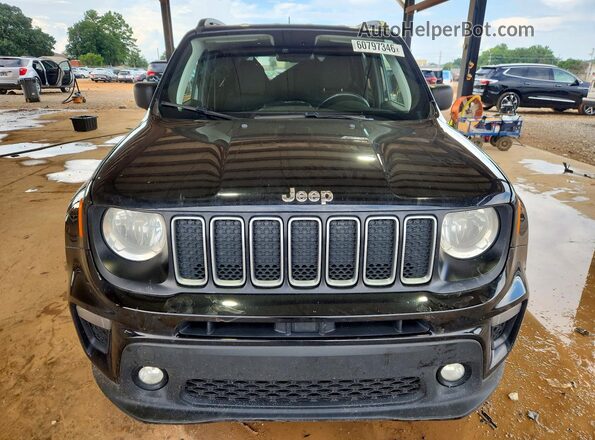 ZACNJDB17NPN44378 2022 JEEP RENEGADE Black Вид спереду