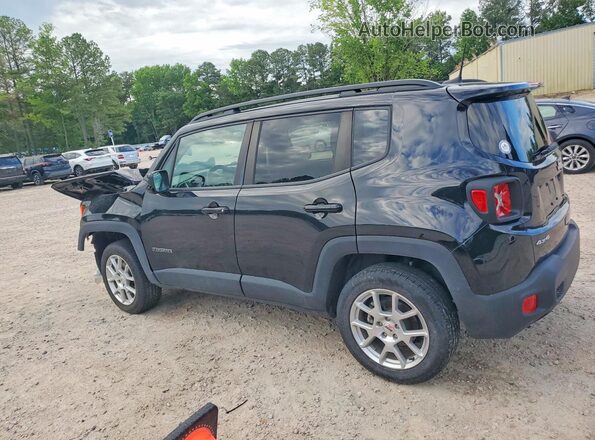 ZACNJDB17NPN70494 2022 JEEP RENEGADE Black უკანა მარცხენა