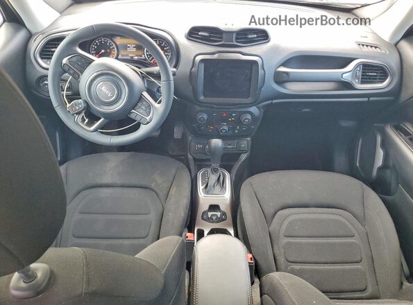 ZACNJDB17NPN70494 2022 JEEP RENEGADE Black წინა პანელის ხედი