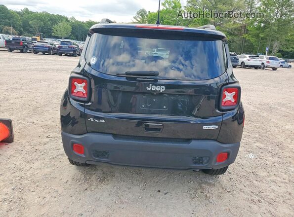 ZACNJDB17NPN70494 2022 JEEP RENEGADE Black უკანა ხედი