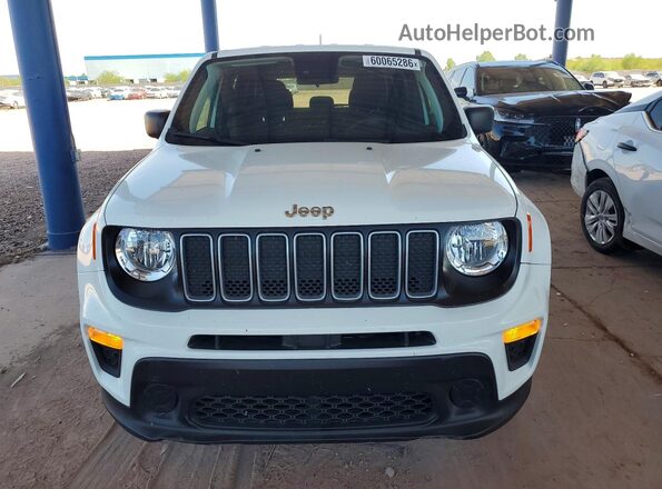 ZACNJDB17PPP24608 2023 JEEP RENEGADE White Vista frontal