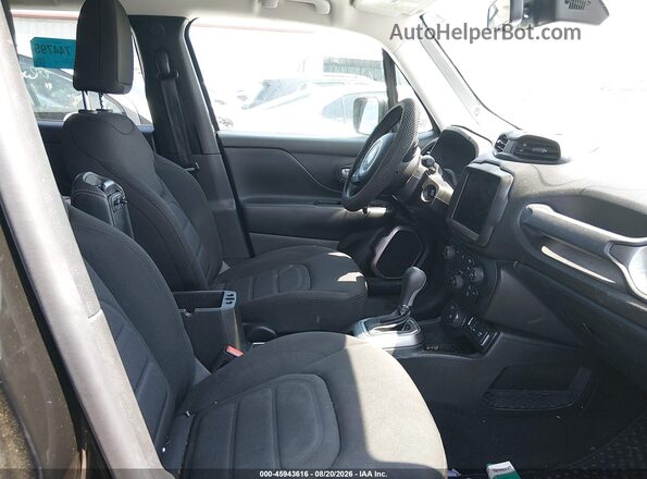 ZACNJDB18NPN69922 2022 JEEP RENEGADE Черный Вид салона спереди