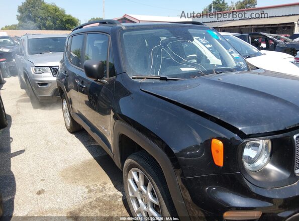 ZACNJDB18NPN69922 2022 JEEP RENEGADE Черный Вид задней части салона