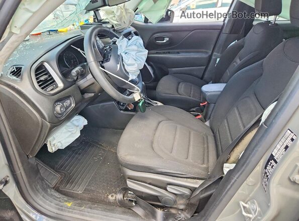 ZACNJDB18NPN78992 2022 JEEP RENEGADE Gray Vista interior delantera