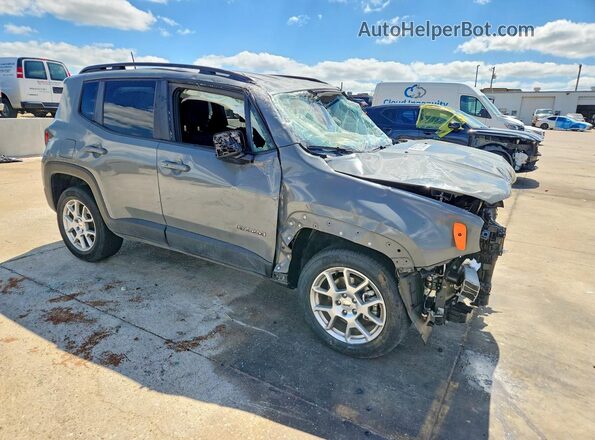 ZACNJDB18NPN78992 2022 JEEP RENEGADE Gray Delantero derecho