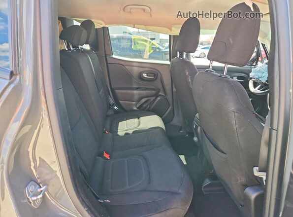 ZACNJDB18NPN78992 2022 JEEP RENEGADE Gray Vista de los asientos traseros