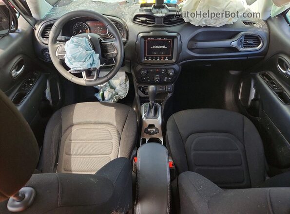 ZACNJDB18NPN78992 2022 JEEP RENEGADE Gray Vista del salpicadero