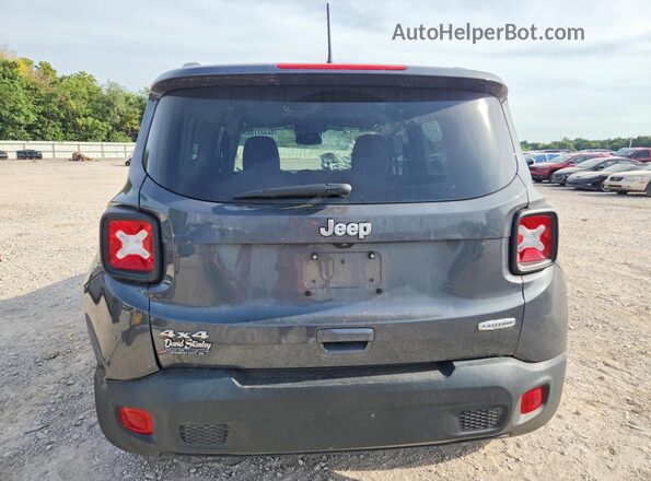 ZACNJDB18NPN80600 2022 JEEP RENEGADE Gray Vista trasera