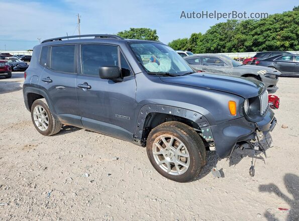 ZACNJDB18NPN80600 2022 JEEP RENEGADE Gray Delantero derecho