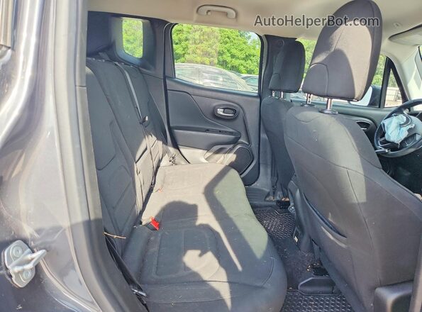ZACNJDB18NPN80600 2022 JEEP RENEGADE Gray Vista de los asientos traseros