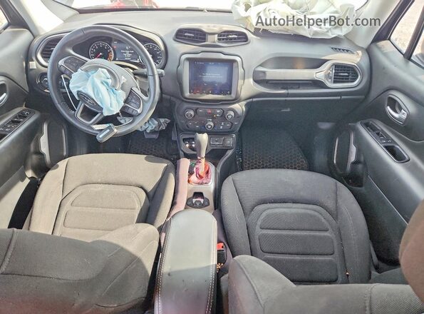 ZACNJDB18NPN80600 2022 JEEP RENEGADE Gray Vista del salpicadero