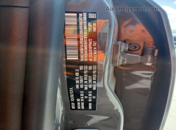 ZACNJDB18PPP44172 2023 JEEP RENEGADE Gray VIN կոդի պիտակի տեսք