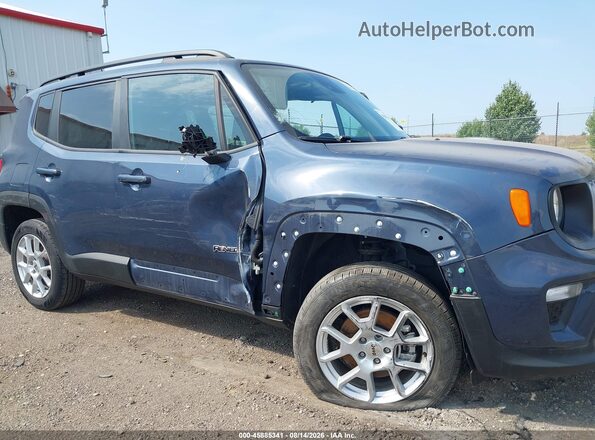 ZACNJDB19NPN57715 2022 JEEP RENEGADE Blue Widok z przodu