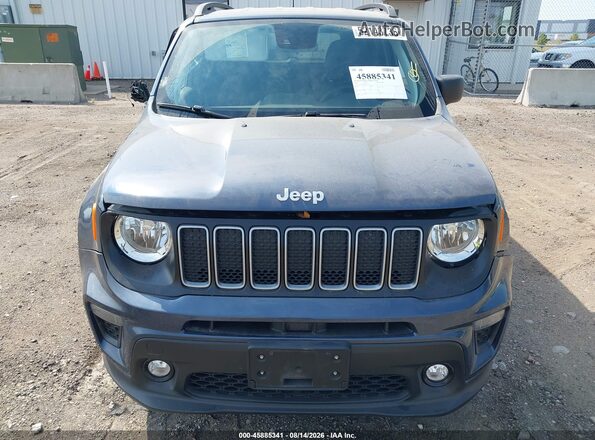 ZACNJDB19NPN57715 2022 JEEP RENEGADE Blue Widok zestawu wskaźników
