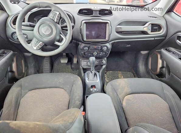 ZACNJDB19PPP36047 2023 JEEP RENEGADE Black Widok deski rozdzielczej