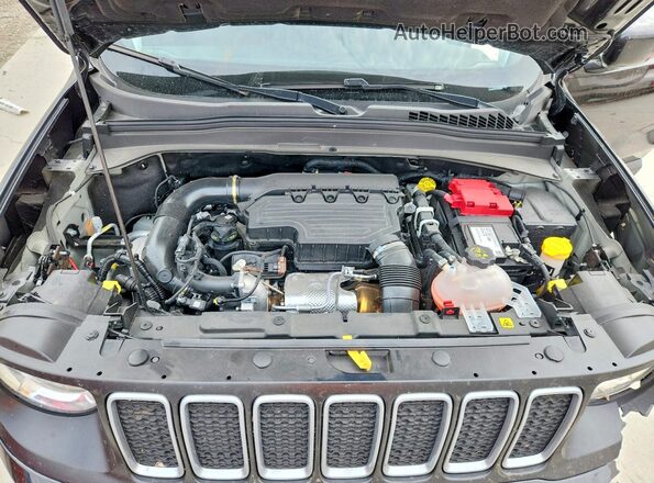 ZACNJDB19PPP36047 2023 JEEP RENEGADE Black Widok wnętrza z tyłu