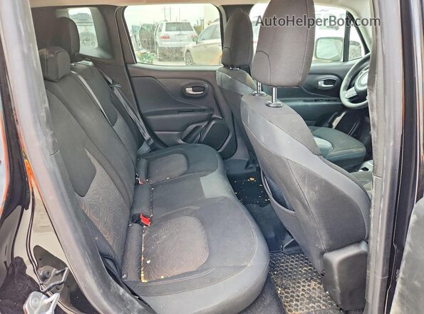 ZACNJDB19PPP36047 2023 JEEP RENEGADE Black Widok tylnych siedzeń