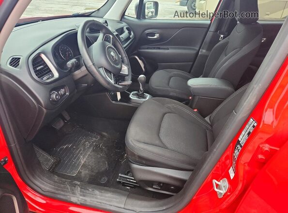 ZACNJDB19PPP39921 2023 JEEP RENEGADE Red Vista interior delantera