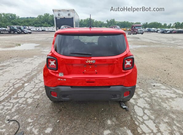 ZACNJDB19PPP39921 2023 JEEP RENEGADE Red Vista trasera