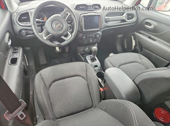 ZACNJDB19PPP39921 2023 JEEP RENEGADE Red Vista del salpicadero