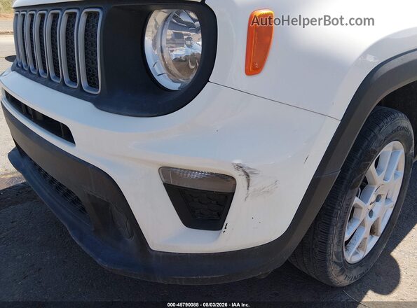 ZACNJDB19PPP72756 2023 JEEP RENEGADE White Դիմացի տեսք