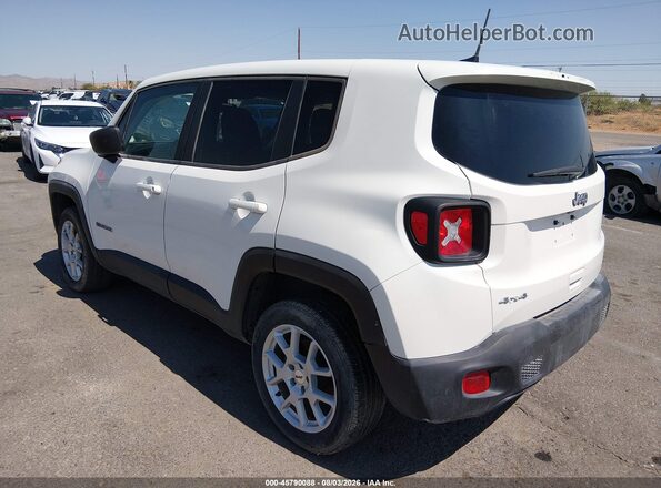 ZACNJDB19PPP72756 2023 JEEP RENEGADE White Հետևի ձախ