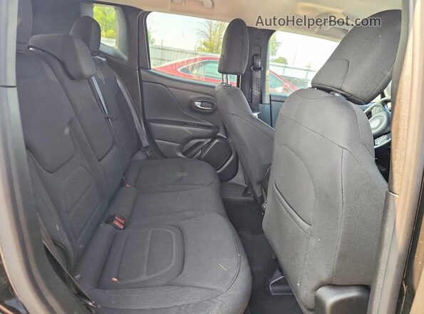 ZACNJDB1XNPN62616 2022 JEEP RENEGADE Black Вид задньої частини салону