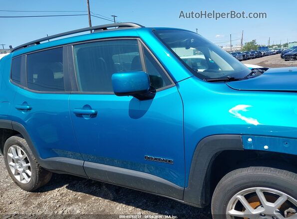 ZACNJDBB0MPN11875 2021 JEEP RENEGADE Blue Панорамний вид салону 360°