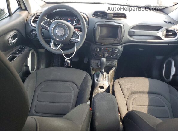 ZACNJDBB1MPN34212 2021 JEEP RENEGADE White Вид панелі приладів