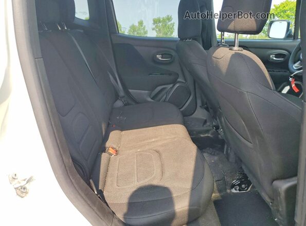 ZACNJDBB1MPN34212 2021 JEEP RENEGADE White Вид задньої частини салону