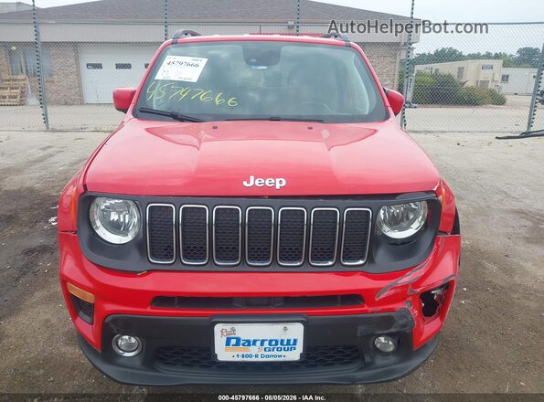 ZACNJDBB2MPM14404 2021 JEEP RENEGADE Red Vista del cuadro de instrumentos