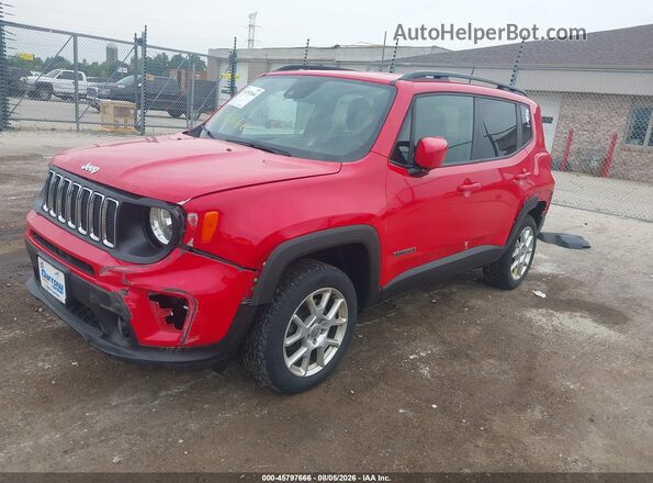 ZACNJDBB2MPM14404 2021 JEEP RENEGADE Red Vista tres cuartos delantera izquierda