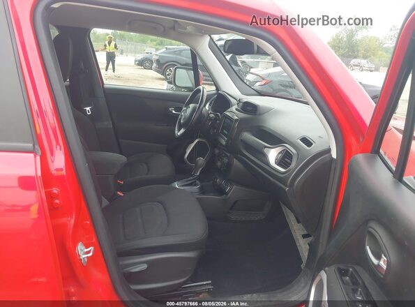 ZACNJDBB2MPM14404 2021 JEEP RENEGADE Red Vista interior delantera