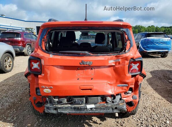 ZACNJDBB2MPM44874 2021 JEEP RENEGADE Orange Вид ззаду