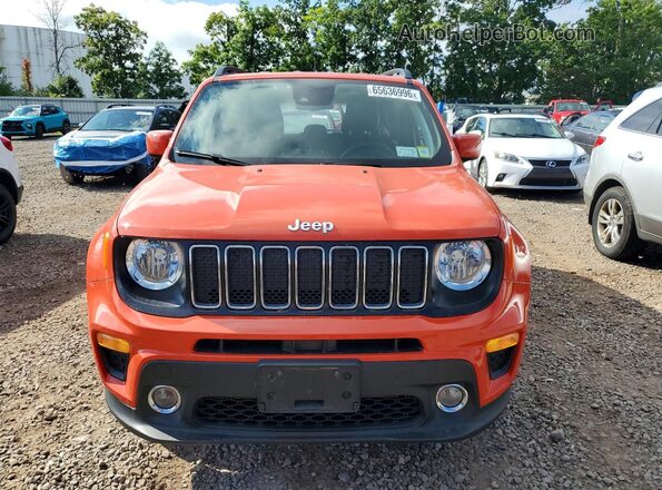 ZACNJDBB2MPM44874 2021 JEEP RENEGADE Orange Вид спереду